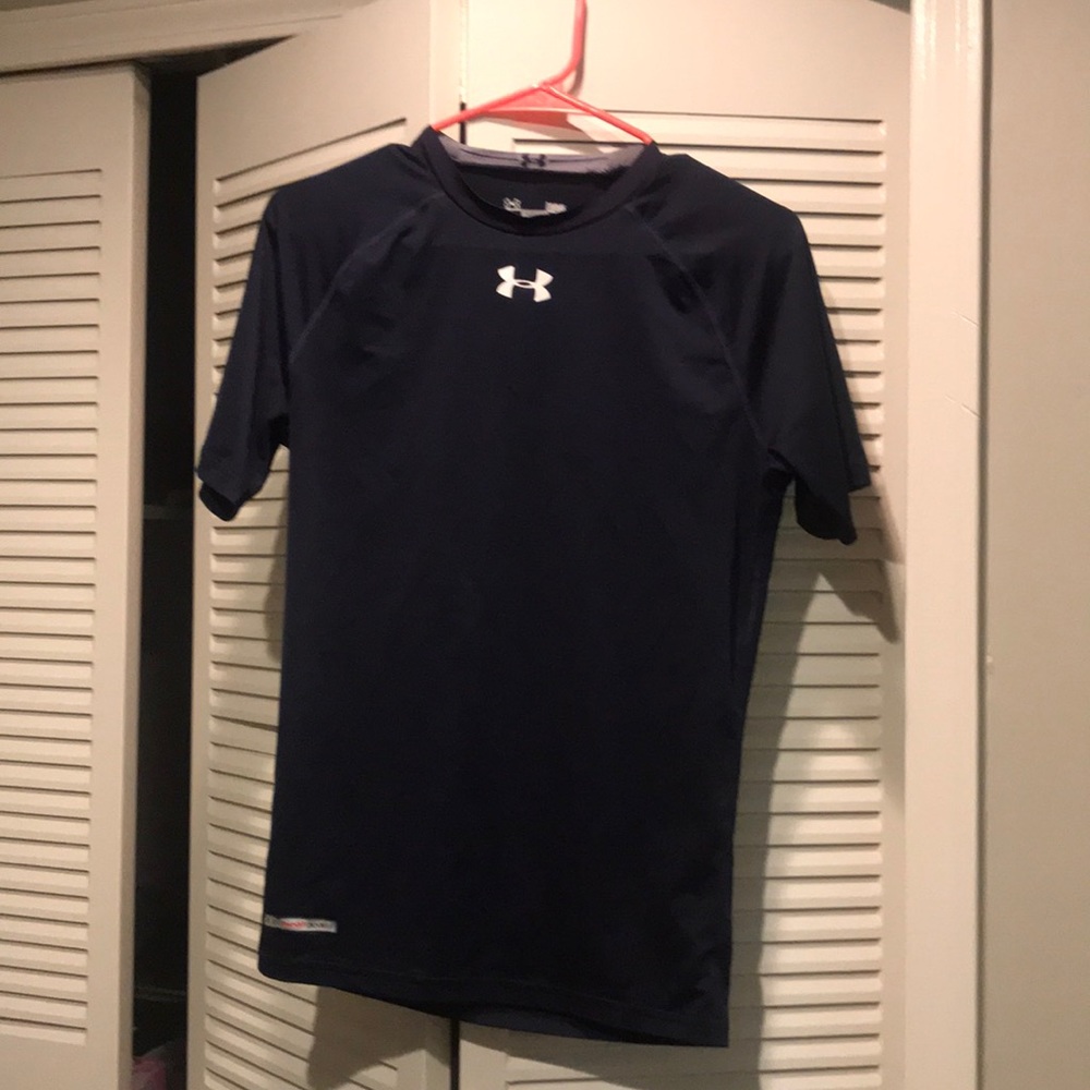Compression shirt/ royal blue